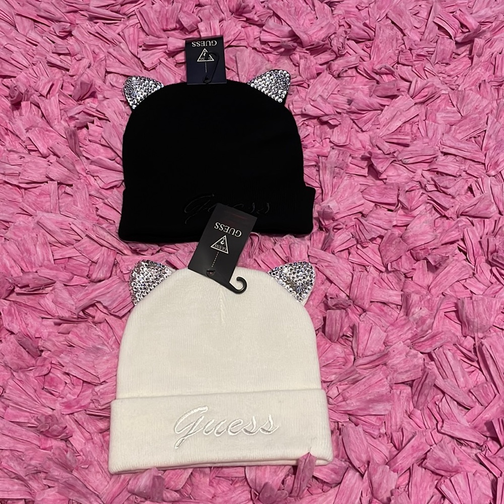 $10 each Guess beanie hat stretchable material